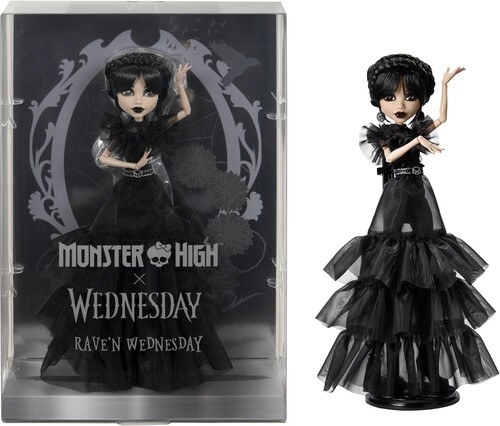 Monster High X Wednesday Addams Balo Elbilesi Figür