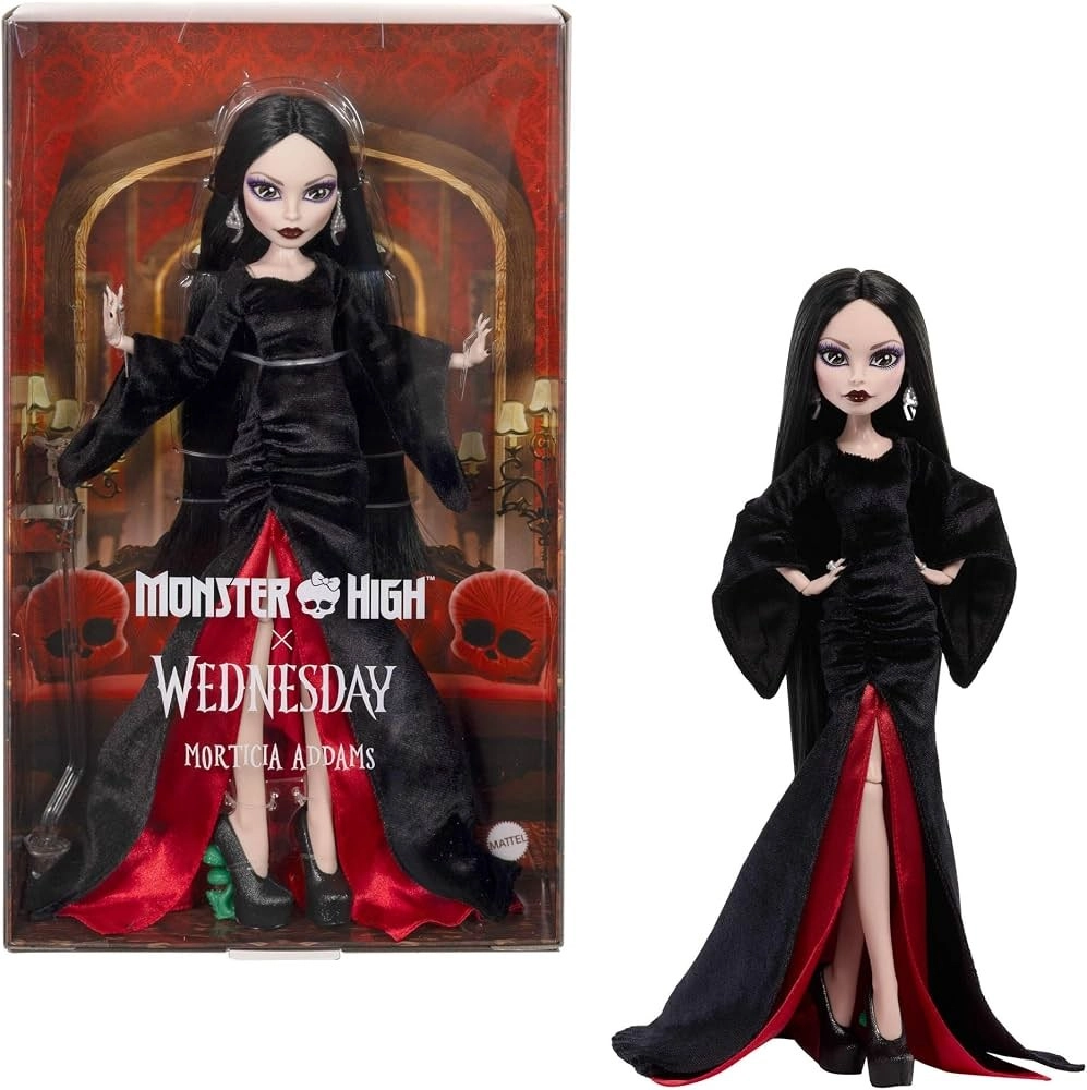 Monster High x Wednesday Morticia Addams Figür