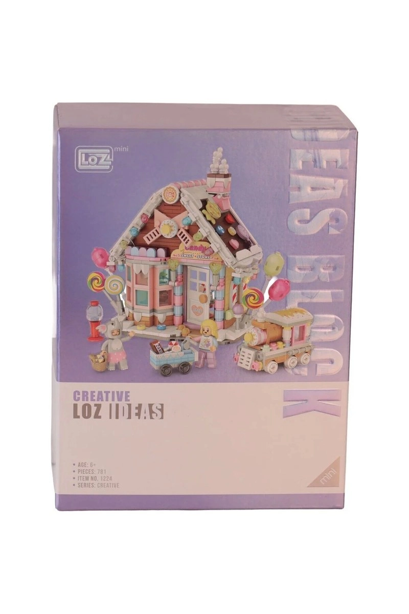 LOZ Şeker Evi 781 Parça Block LZ-1224