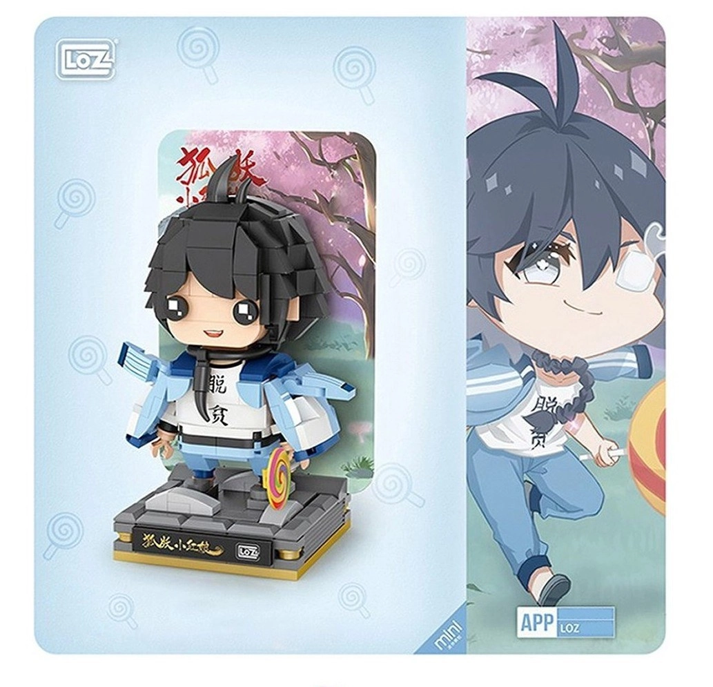 LOZ Micro Anime Serisi 1322 Modeli 349 Parça Dekoratif Oyuncak Yapım Seti Yapı Blok FFLZ-1322