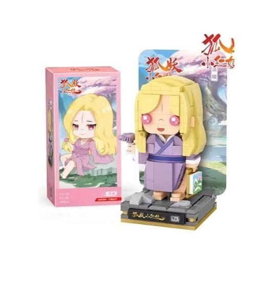 LOZ Micro Anime Serisi 1323 Modeli 332 Parça Dekoratif Oyuncak Yapım Seti Yapı Blok FFLZ-1323