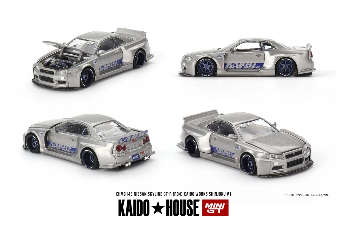 Kaido House Nissan Skyline GT-R (R34) Kaido Works SHINJUKU V1 KHMG143