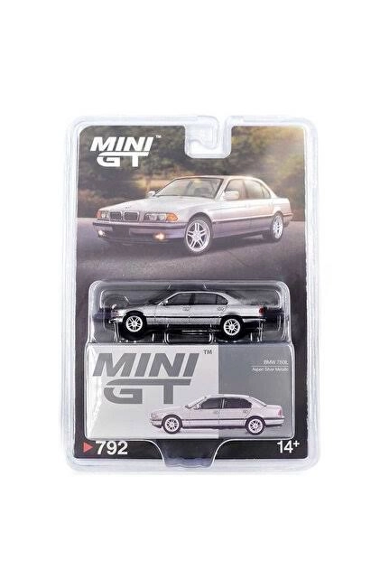 Mini GT BMW 750IL Aspen Silver Metallic Blister MGT00792