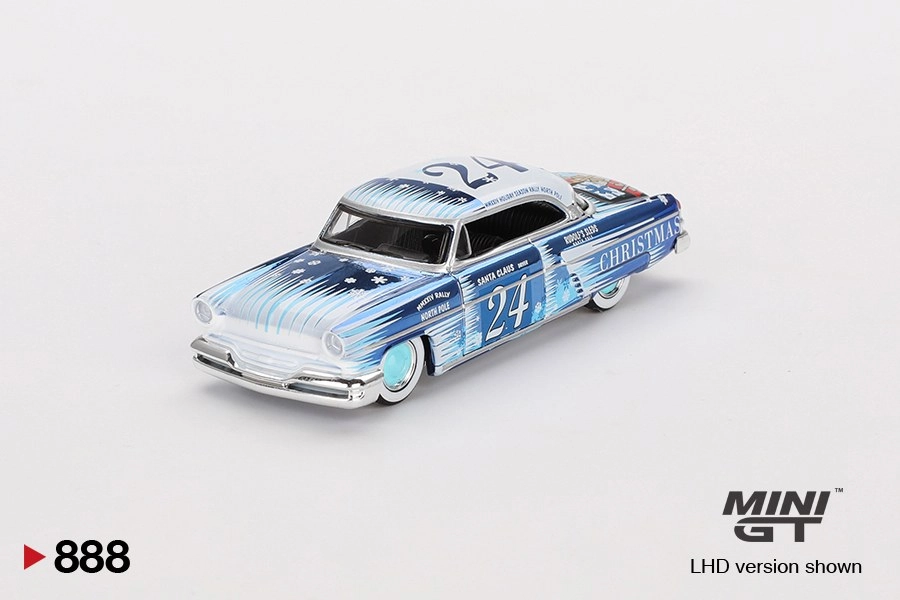 Mini GT Lincoln Capri Christmas Hot Rod by Tim Sadchikov 2024 Christmas Edition