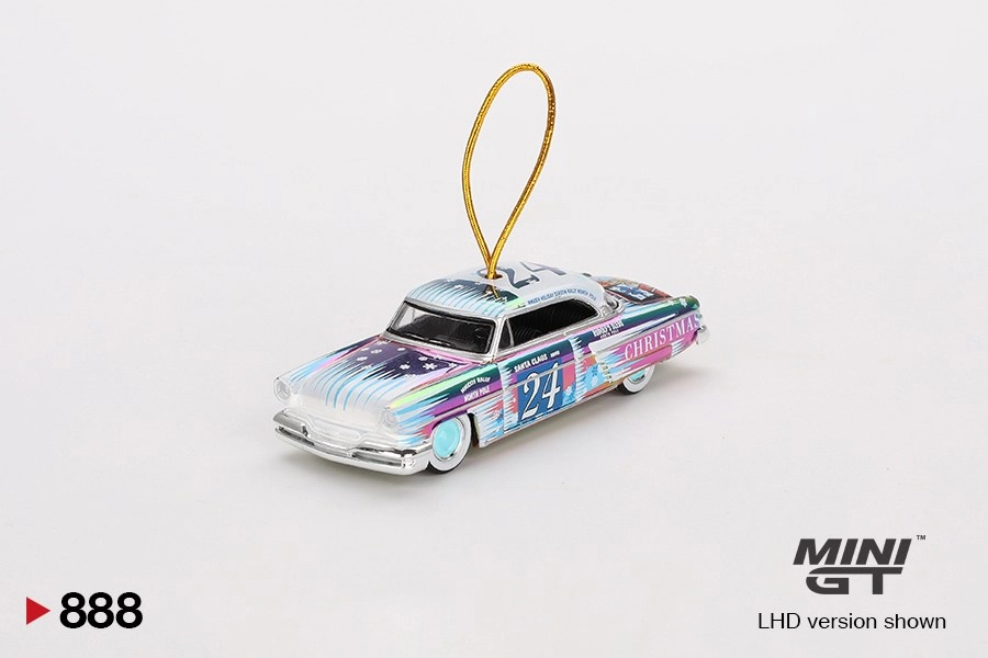 Mini GT Lincoln Capri Christmas Hot Rod by Tim Sadchikov 2024 Christmas Edition