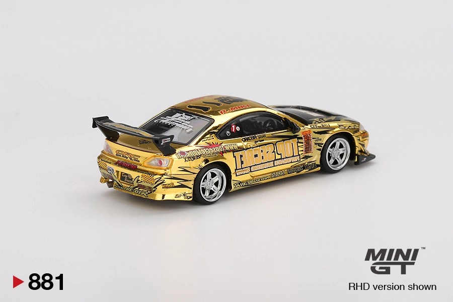 MINIGT Top Secret TAS 2025 Gold Chrome Set MGTS0013