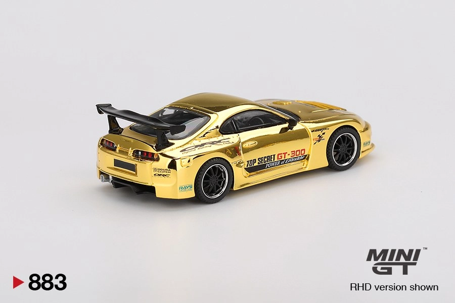 MINIGT Top Secret TAS 2025 Gold Chrome Set MGTS0013