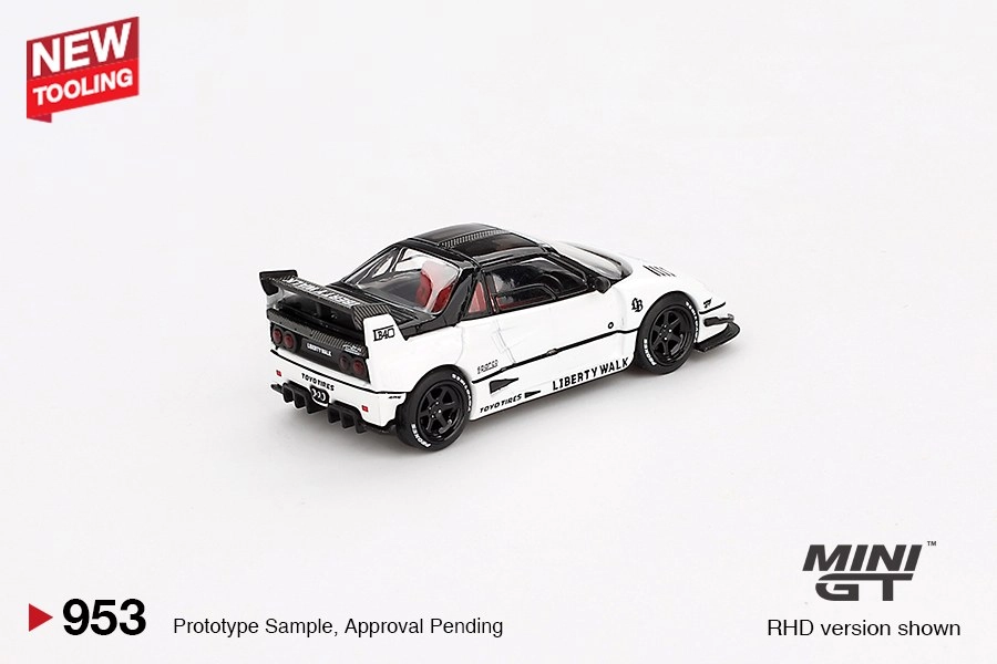 Mini GT Mazda AZ-1 Liberty Walk LB40 White 2024 Tokyo Auto Salon Blister