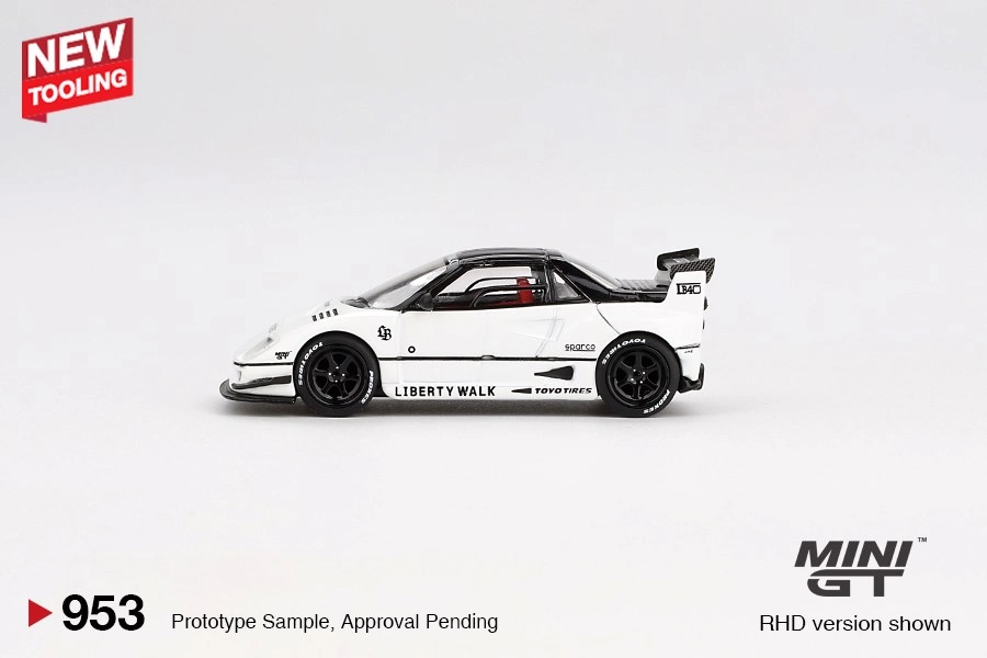 Mini GT Mazda AZ-1 Liberty Walk LB40 White 2024 Tokyo Auto Salon Blister