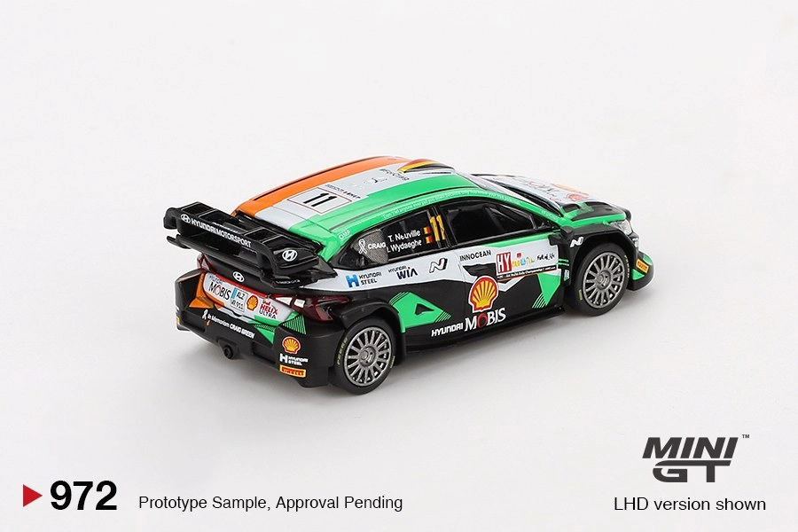 Mini GT Hyundai i20 N Rally1 #11 2023 Rally Croatia  Power Stage Winner