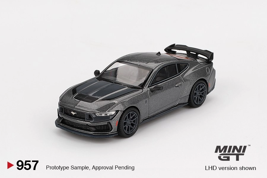 Mini GT Ford Mustang Dark Horse 2024 Carbonized Gray MGT00957