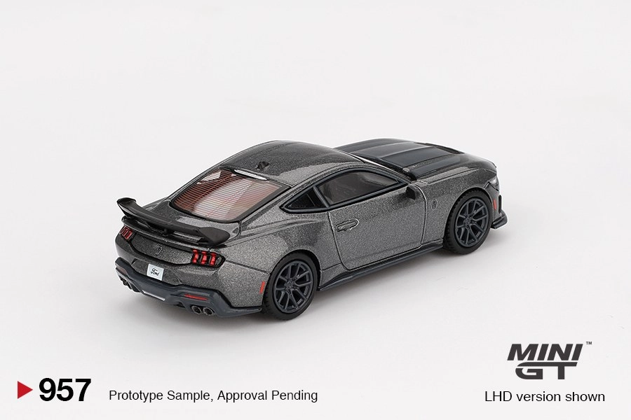Mini GT Ford Mustang Dark Horse 2024 Carbonized Gray MGT00957