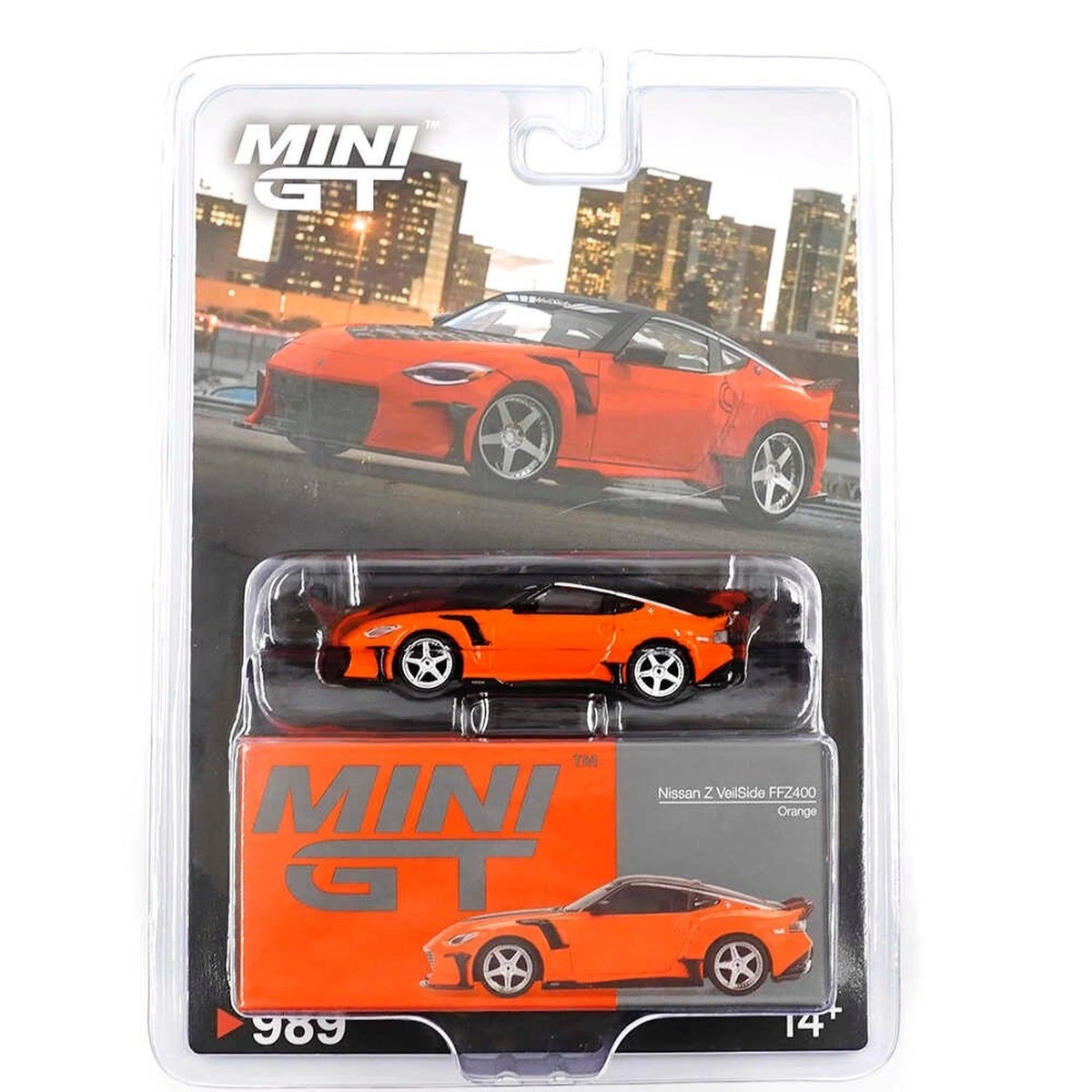 Mini GT Nissan Z VeilSide FFZ400 Orange Blister MGT00989