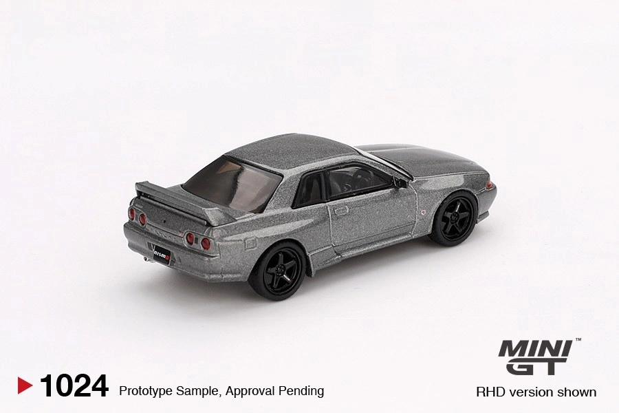 Mini GT Nissan Skyline GT-R (NISMO BNR32 CRS Version) Dark Metal Gray