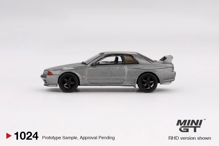 Mini GT Nissan Skyline GT-R (NISMO BNR32 CRS Version) Dark Metal Gray