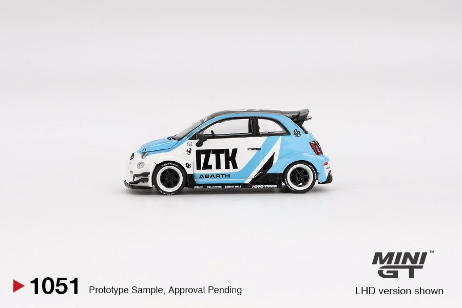 Mini GT Abarth 595 LB-WORKS x Abas Works IZTK