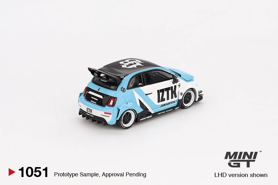 Mini GT Abarth 595 LB-WORKS x Abas Works IZTK