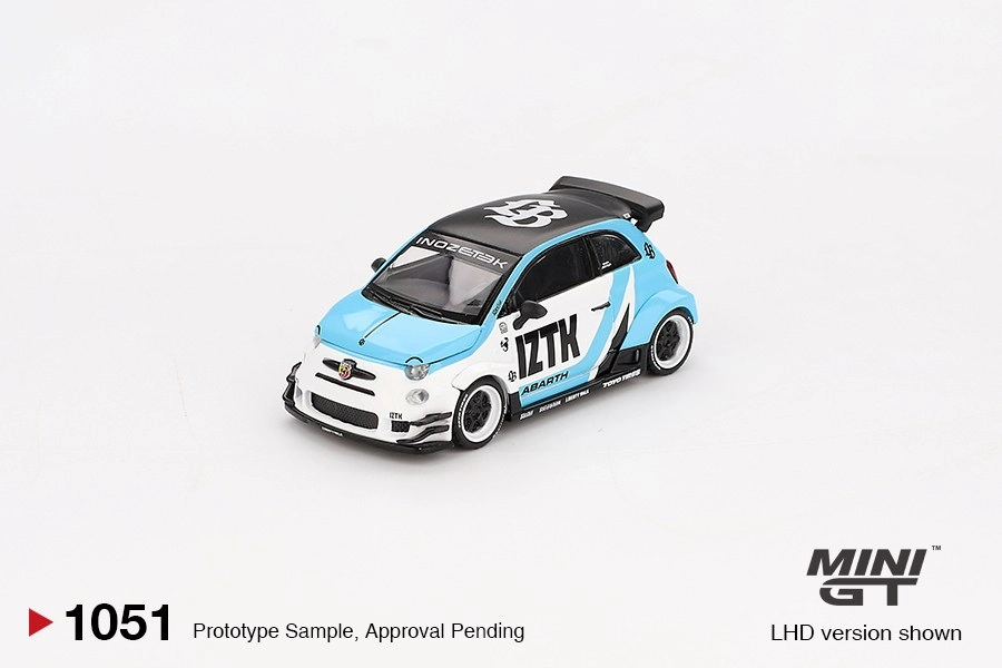Mini GT Abarth 595 LB-WORKS x Abas Works IZTK
