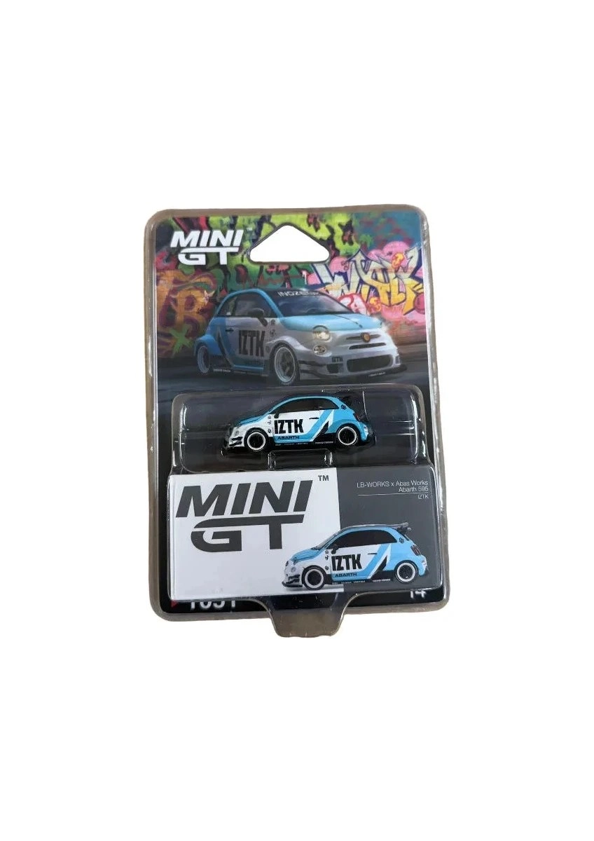 Mini GT Abarth 595 LB-WORKS x Abas Works IZTK Blister
