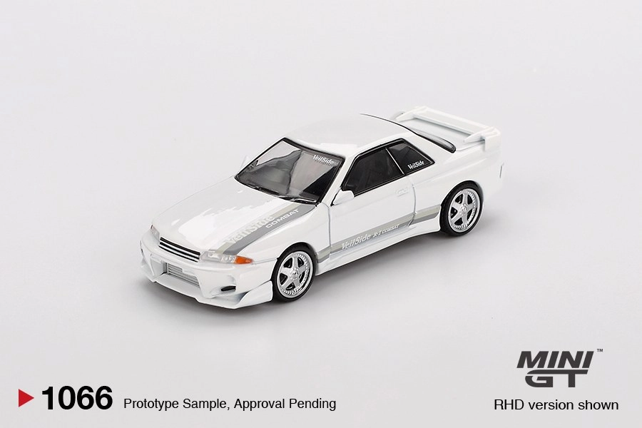 Mini GT Nissan Skyline GT-R (R32) VeilSide Combat C-I White MGT01066