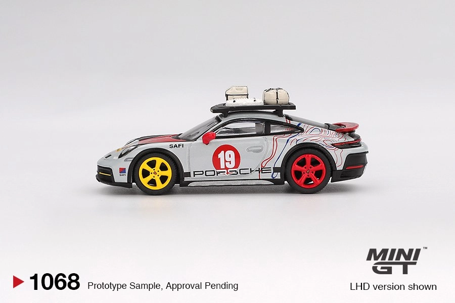 Mini GT Porsche 911 Dakar ’’Uncle Rally’’ Blister