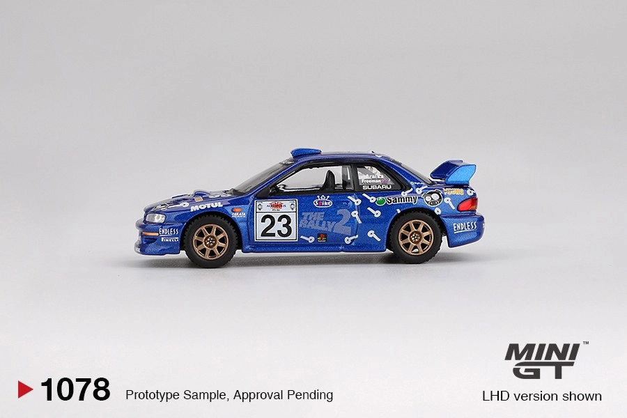 Mini GT Subaru Impreza WRC99 #23 2000 Acropolis Rally