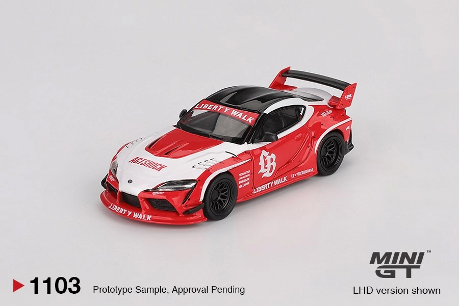 Mini GT LB★WORKS Toyota GR Supra Red Blister MGT01103