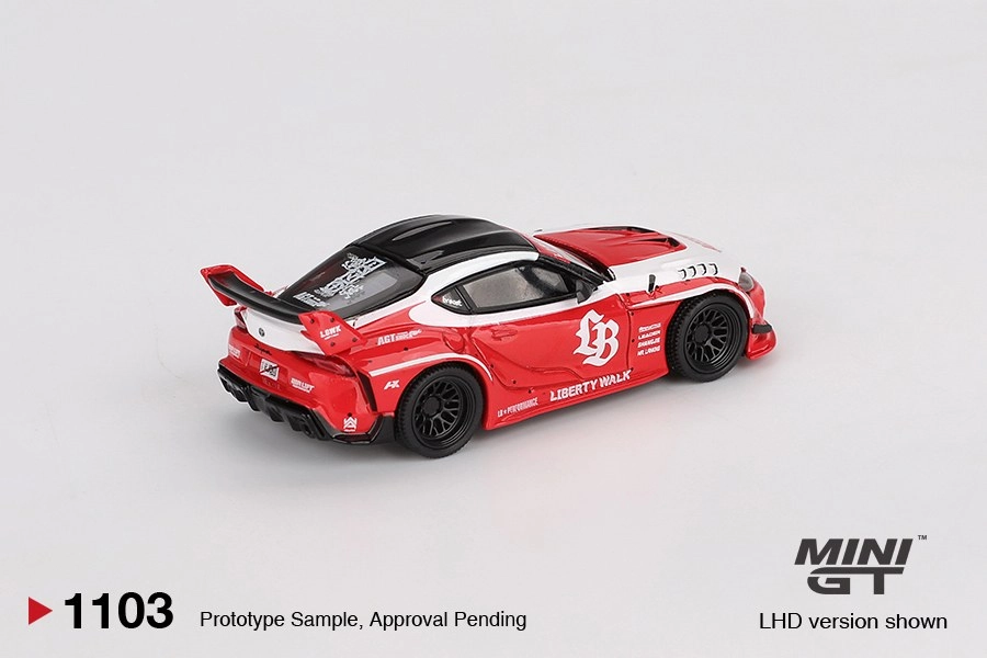 Mini GT LB★WORKS Toyota GR Supra Red Blister MGT01103