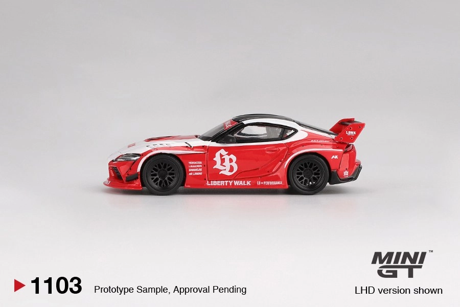 Mini GT LB★WORKS Toyota GR Supra Red Blister MGT01103