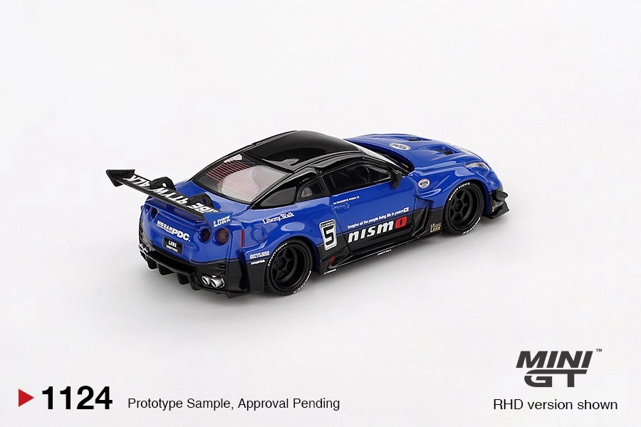 Mini GT LB-Silhouette WORKS GT NISSAN 35GT-RR Ver.2 Blue Blister MGT01124