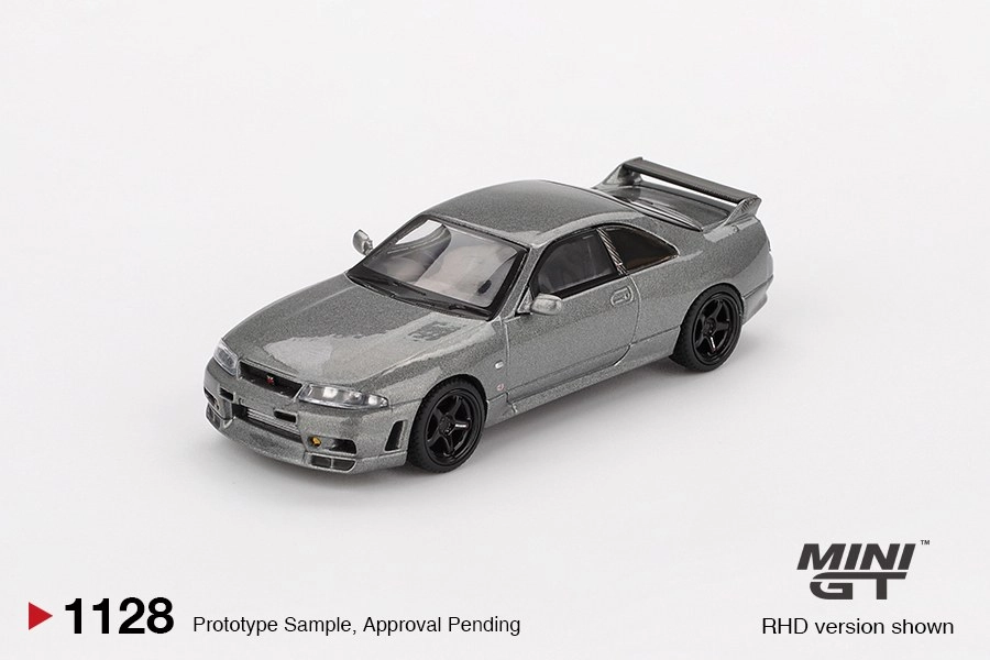 Mini GT NISSAN Skyline GT-R Dark Metal Gray (NISMO BCNR33 CRS Version)