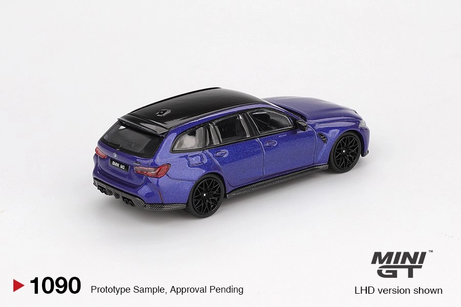 Mini GT BMW M3 Competition Touring Portimao Blue Metallic