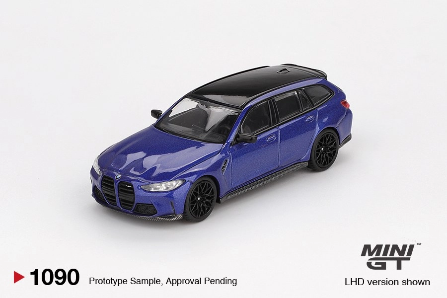 Mini GT BMW M3 Competition Touring Portimao Blue Metallic