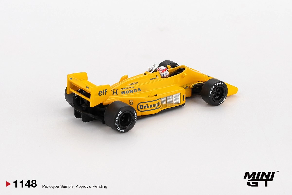 Mini GT Lotus 99T #11 Satoru Nakajima 1987 Monaco Grand Prix