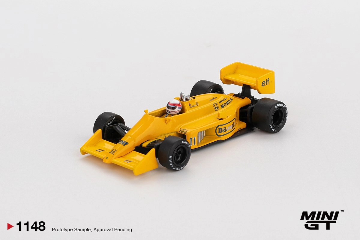 Mini GT Lotus 99T #11 Satoru Nakajima 1987 Monaco Grand Prix