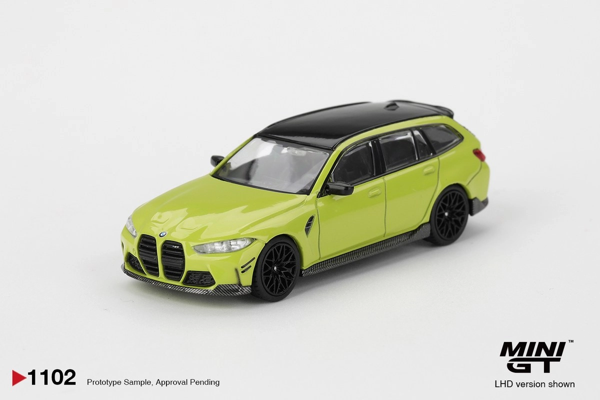 Mini GT BMW M3 M Performance Touring Sao Paulo Yellow