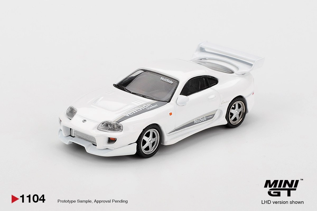 Mini GT Toyota Supra VeilSide Combat V-I White