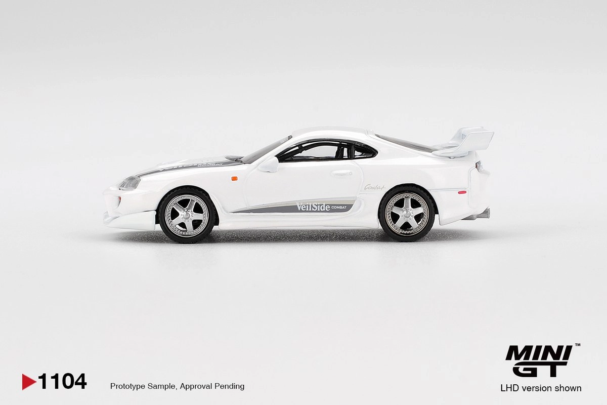 Mini GT Toyota Supra VeilSide Combat V-I White