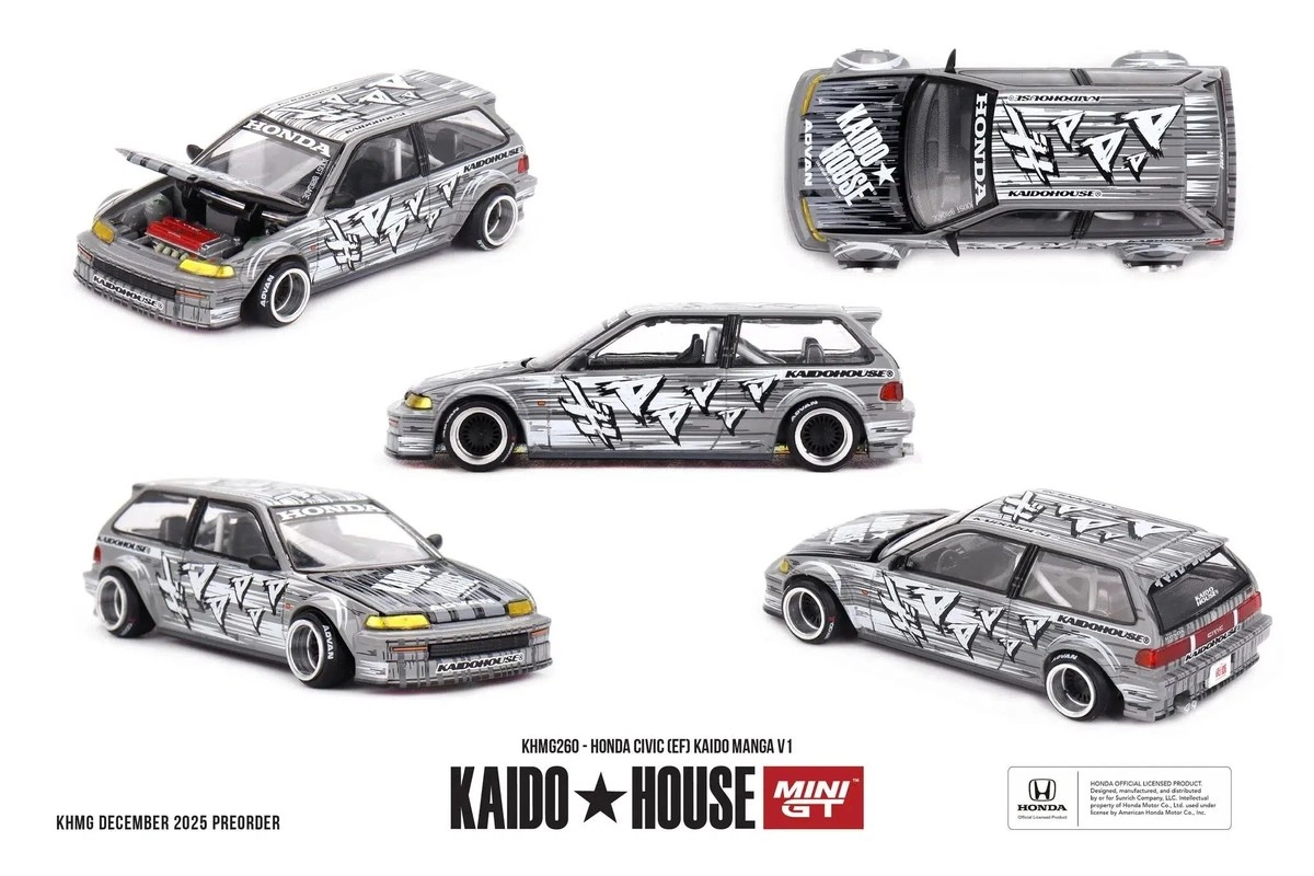 Kaido House Honda Civic (EF) KaidoManga Vl KHMG260