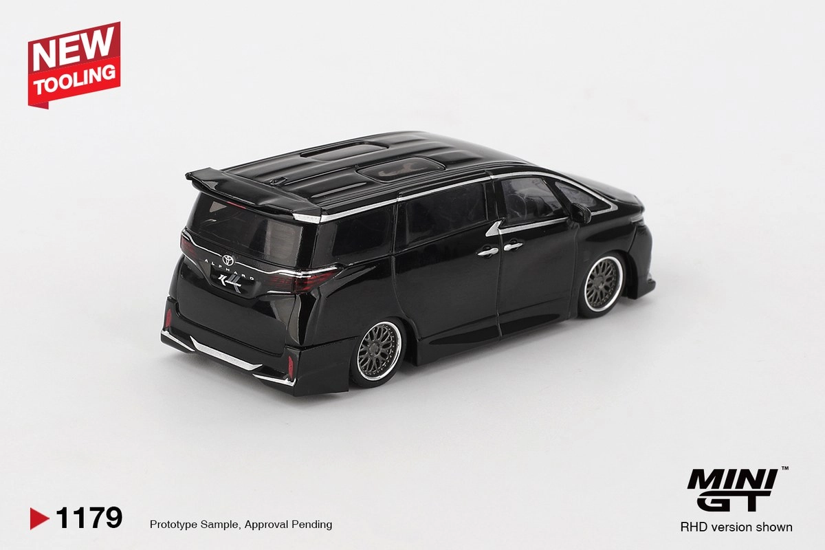 Mini GT Toyota Alphard 40 KUHL Black