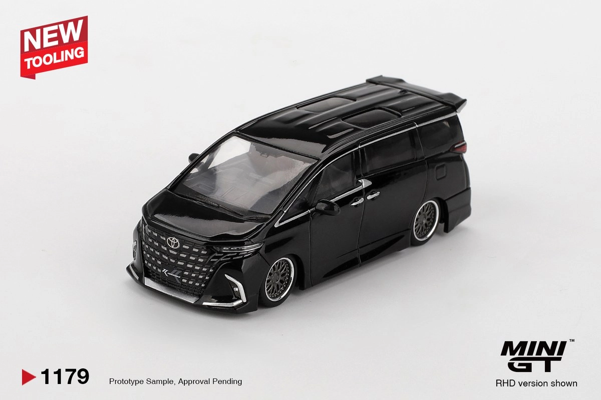 Mini GT Toyota Alphard 40 KUHL Black