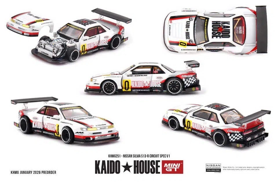 Kaido House Nissan Silvia S13-R Circuit Spec V1 KHMG251