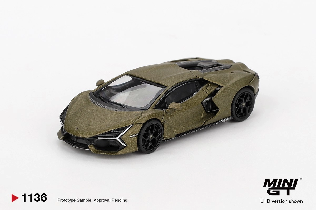 Mini GT Lamborghini Revuelto Verde Gea Matte MGT01136