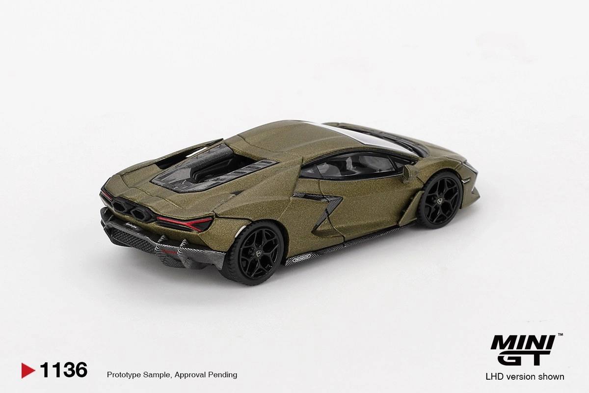 Mini GT Lamborghini Revuelto Verde Gea Matte MGT01136