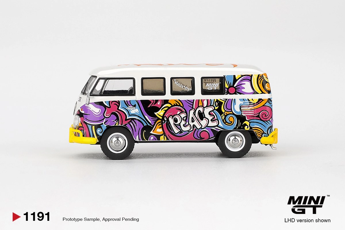 Mini GT Volkswagen T1 Microbus Mizu Design
