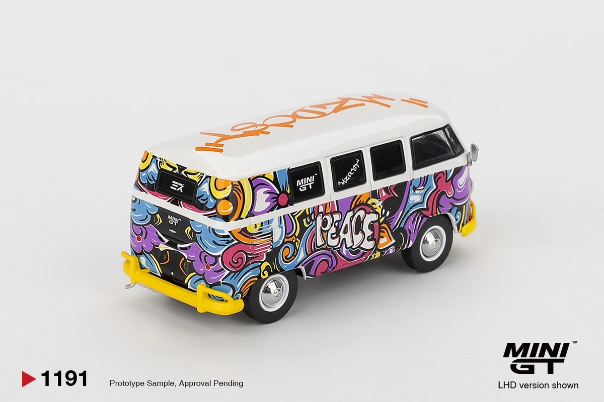 Mini GT Volkswagen T1 Microbus Mizu Design