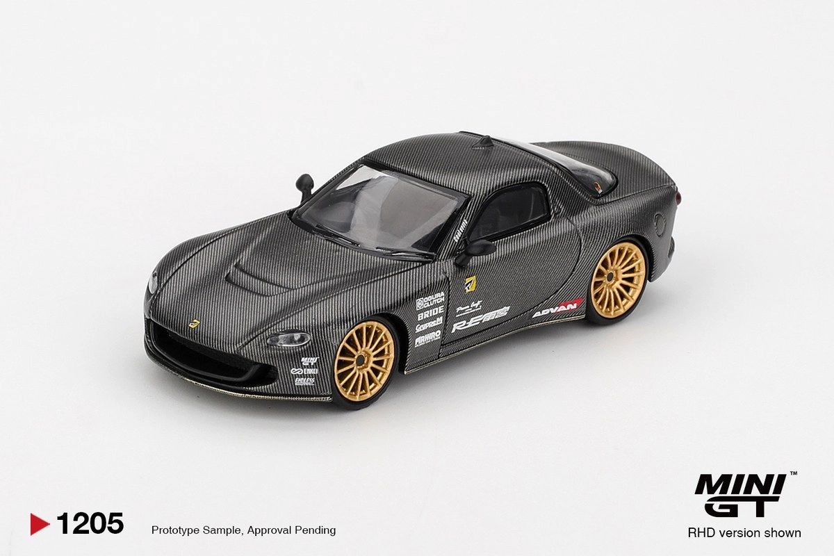 Mini GT Mazda RX-7 RE-Amemiya Matsukiyo KOKU 3 Rotor NA-7 TAS 2025 Best Tuned Car Award