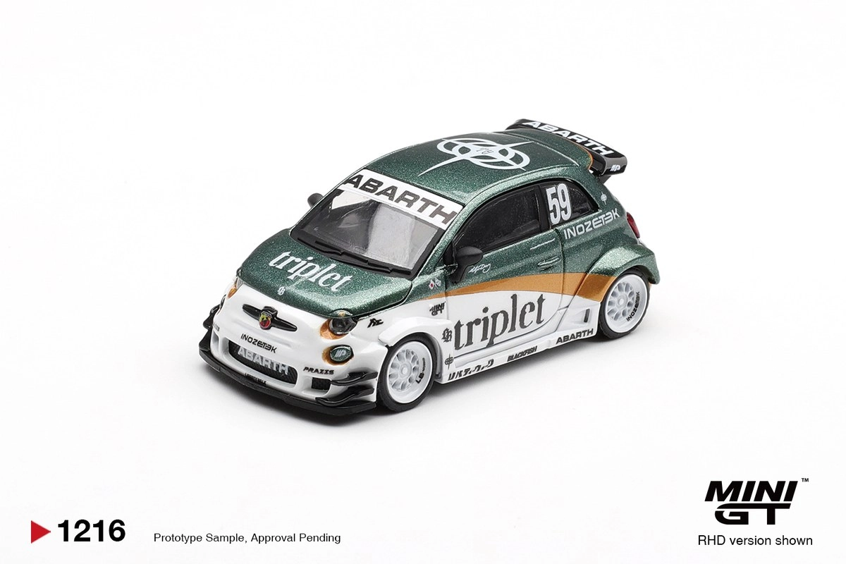 Mini GT Abarth 595 LB-WORKS TY Edition MGT01216