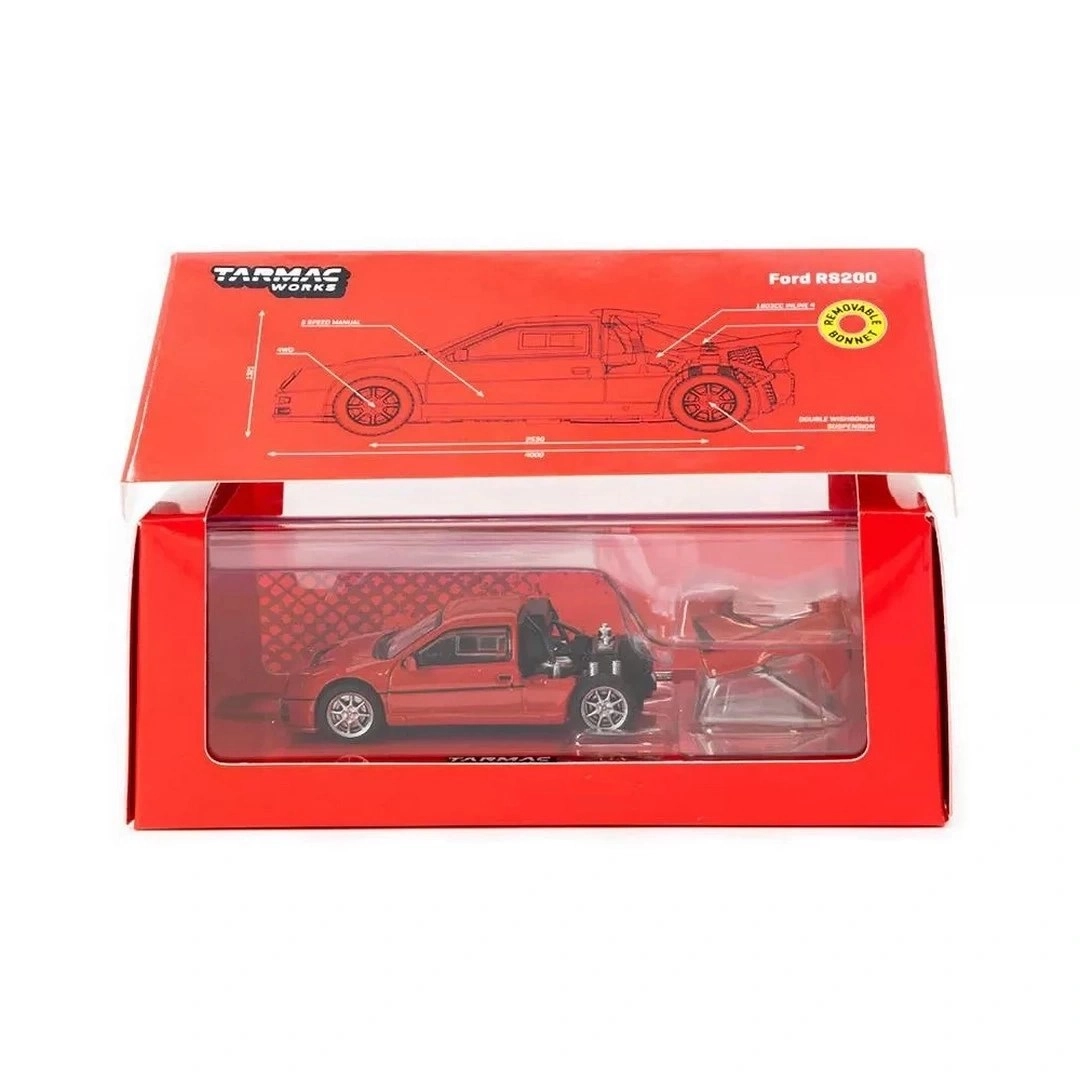 Tarmac Works Ford RS200 Red