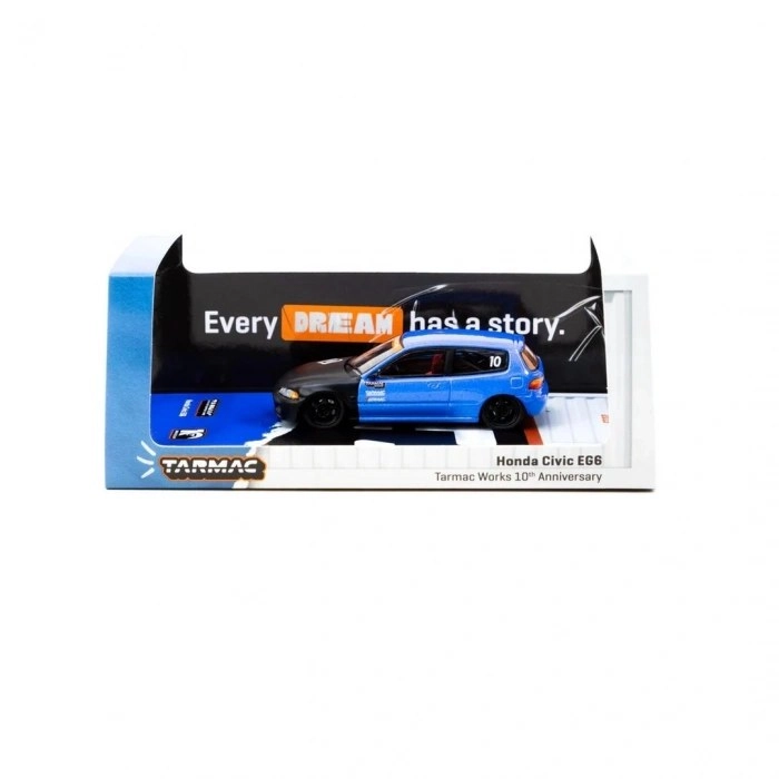 Tarmac Works 10.YIL Honda Civic EG6 Mavi